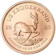 Krugerrand de 1/2oz de Ouro 2025