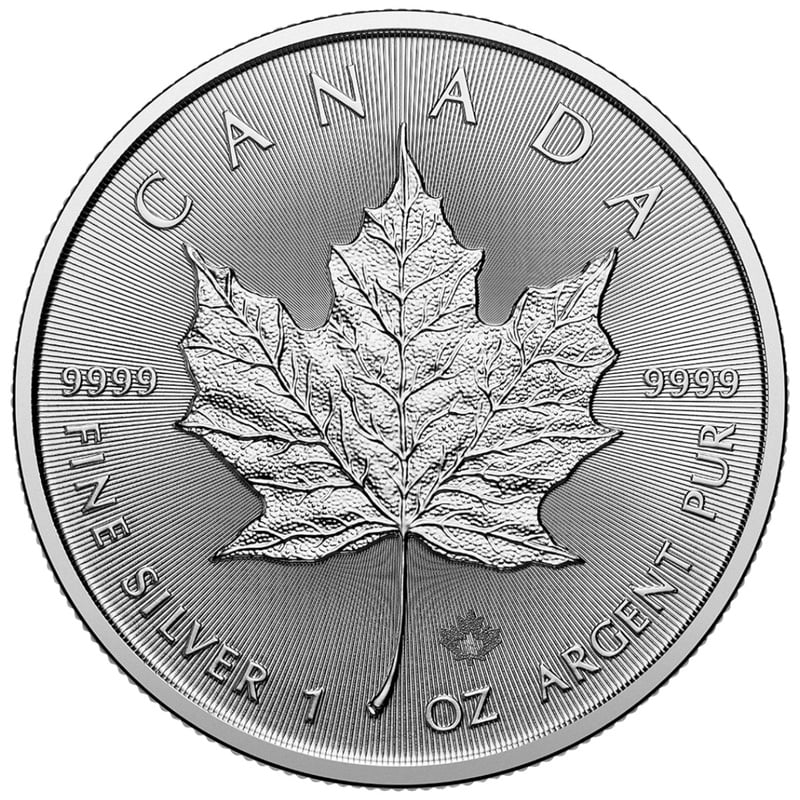 2025 Canadian Silver Maple Leaf Coin 1oz