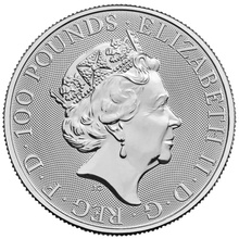 Moeda de Platina Leão de Inglaterra 1oz 2023 -Feras da Rainha