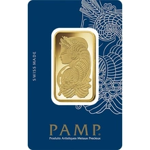 Barra de Ouro de 1oz PAMP