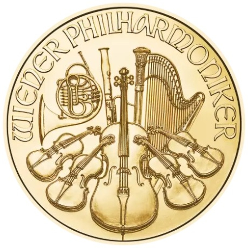 2024 Half Ounce Austrian Gold Philharmonic Coin