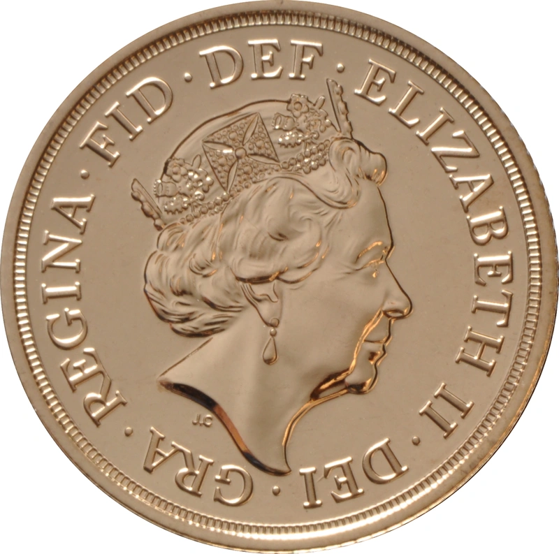 Sovereign - Elizabeth II, Fifth Head