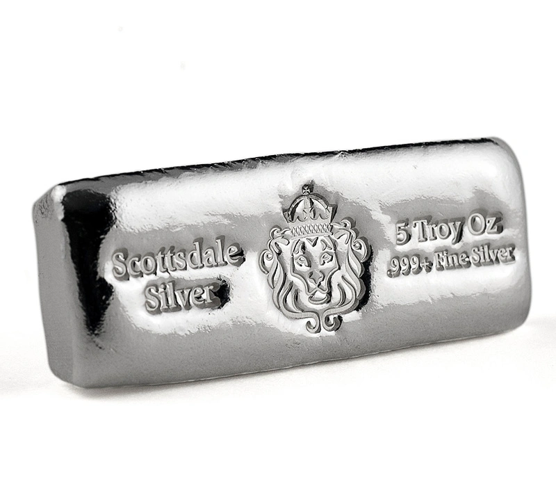 5oz Silver Bar Scottsdale Cast