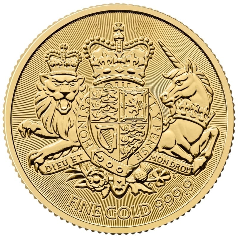 2025 1/10oz Royal Arms Gold Coin