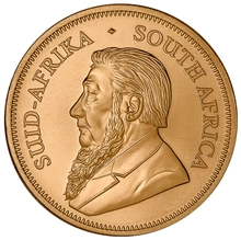 Moeda de Ouro Krugerrand de 1 Onça "Melhor Valor"