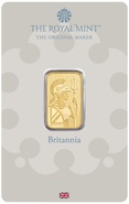 Barra de Ouro 5g Britannia Minted