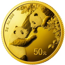 Moeda de Ouro de 3g - Panda Chinês 2023