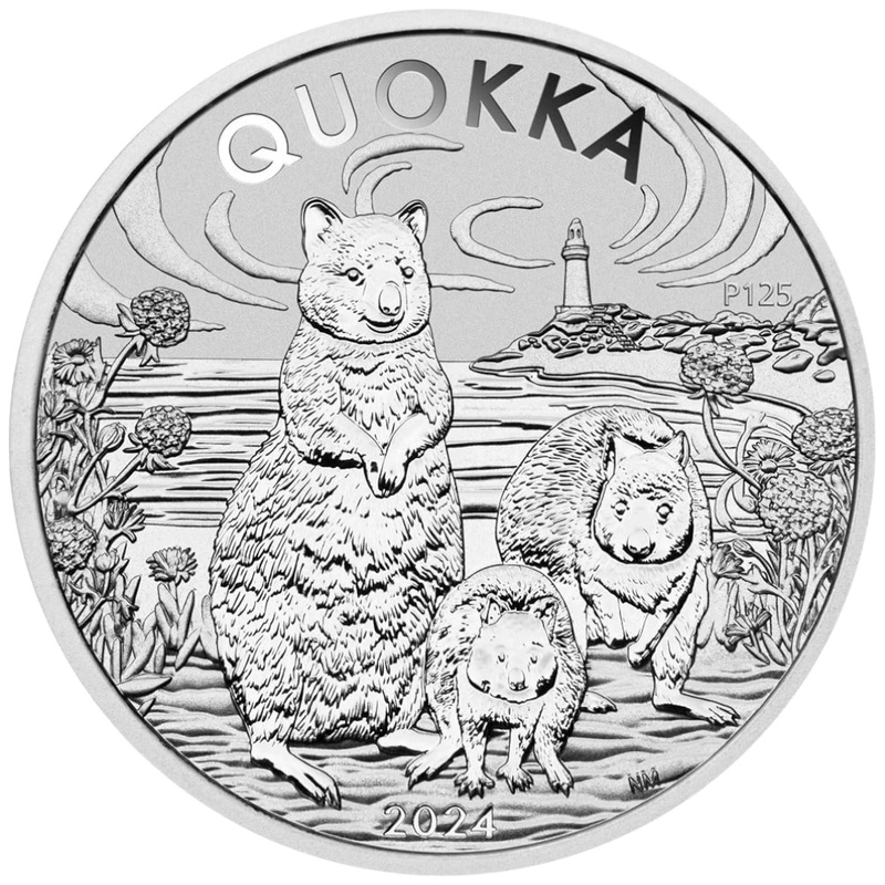 2024 Australian Quokka Silver Coin 1oz