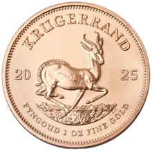 Krugerrand de 1oz de Ouro 2025