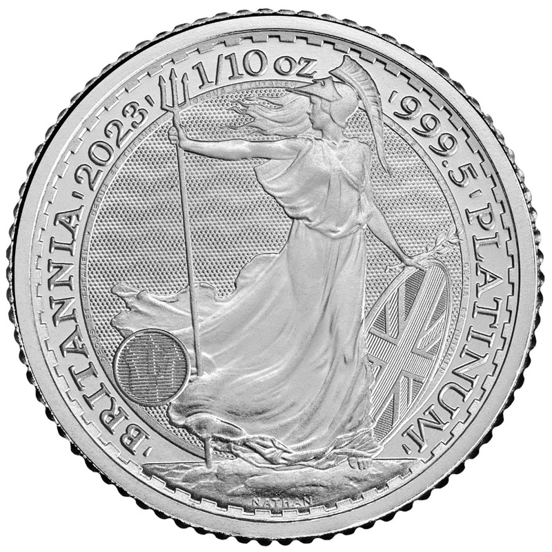 2023 Tenth Ounce Platinum Britannia Coin