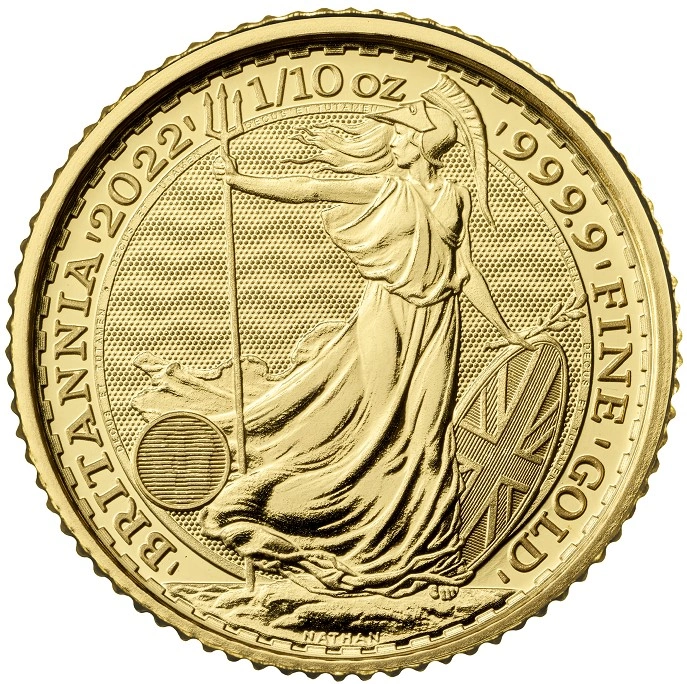 2022 Tenth Ounce Gold Britannia