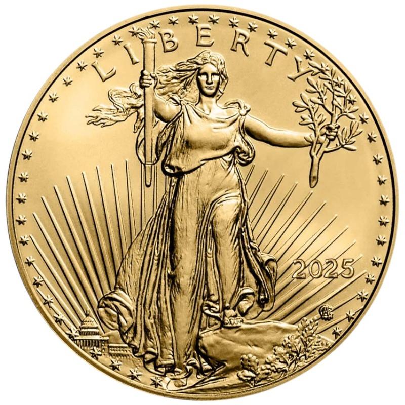 2025 American Eagle Gold Coin 1oz