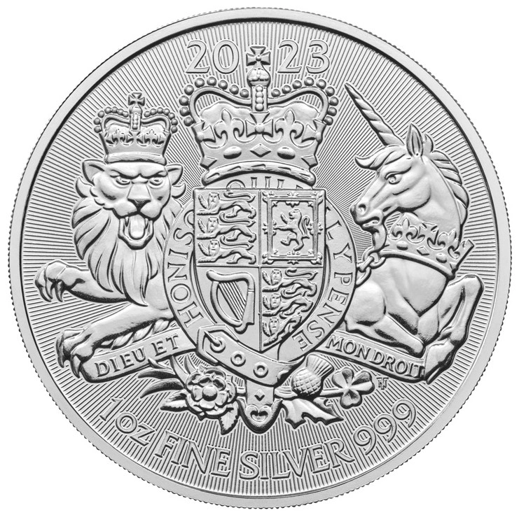 2023 Royal Arms 1oz Silver Coin