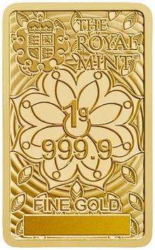 Barra de Ouro de 1g 'Lakshmi'