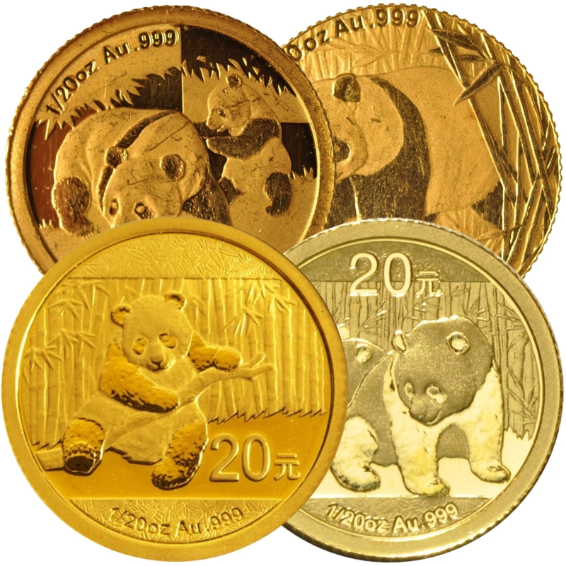 1/20oz Chinese Panda Gold Coin Best Value