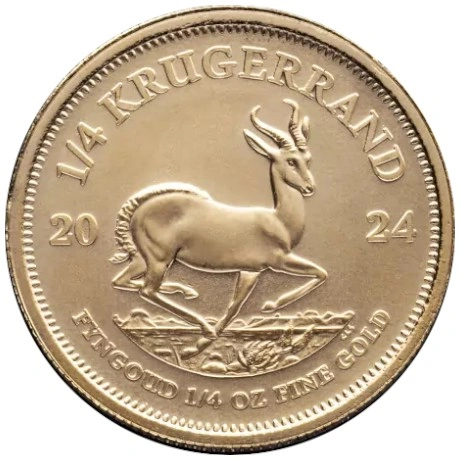 Krugerrand de 1/4oz de Ouro 2024