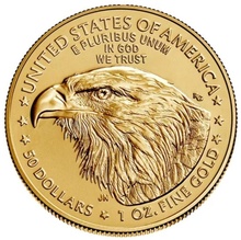 Moeda de Ouro Águia Americana de 1oz 2022