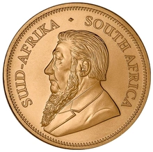 Moeda de Ouro Krugerrand de 1 Onça 2023