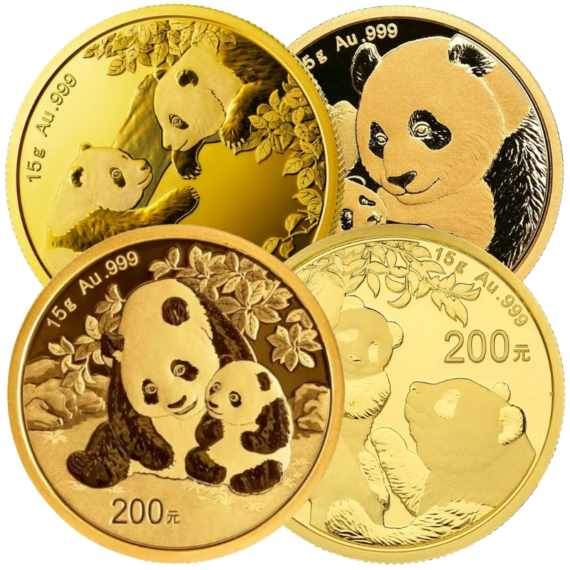 15g Chinese Panda Gold Coin Best Value