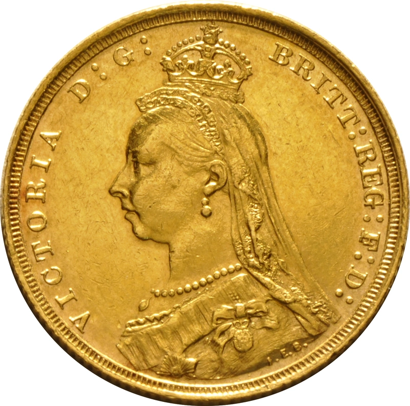 Gold Sovereign - Victoria Jubilee Head