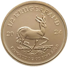 Krugerrand de 1/2oz de Ouro 2024