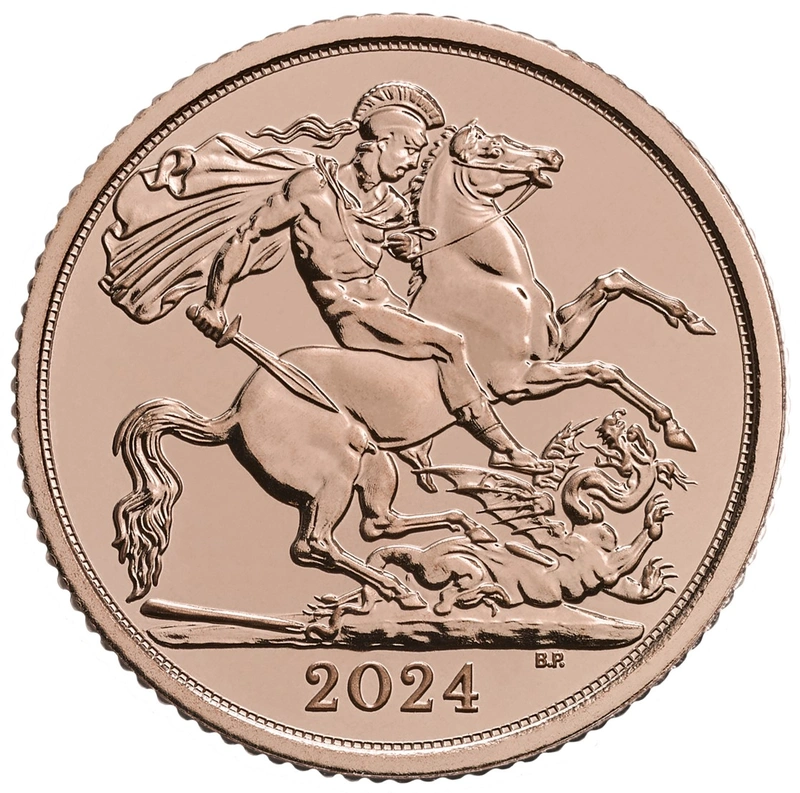 2024 Gold Half Sovereign