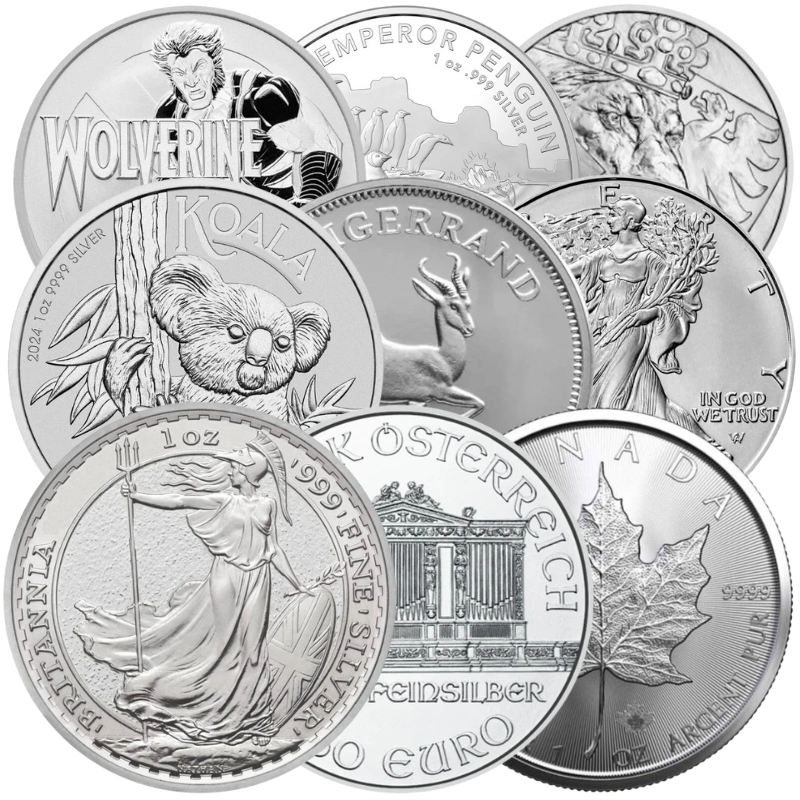 1oz Silver Coins Best Value