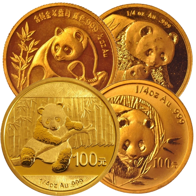 1/4oz Chinese Panda Gold Coin 1982-2015 Best Value