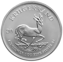 Moeda de Prata de 1 onça Krugerrand - Melhor Valor