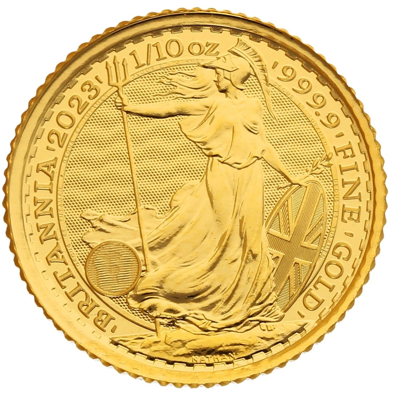 2023 Tenth Ounce Gold Britannia