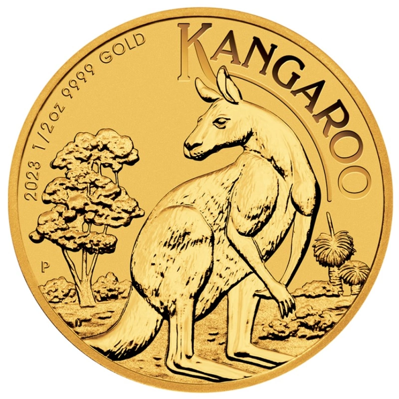 2023 Half Ounce Gold Australian Kangaroo