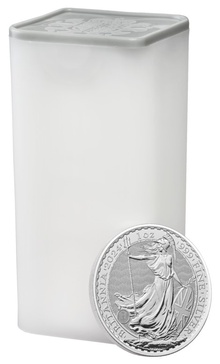 Moeda de Prata Britânia de 1oz de 2024