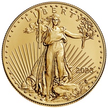 Moeda de Ouro Águia Americana de 1/2oz 2023