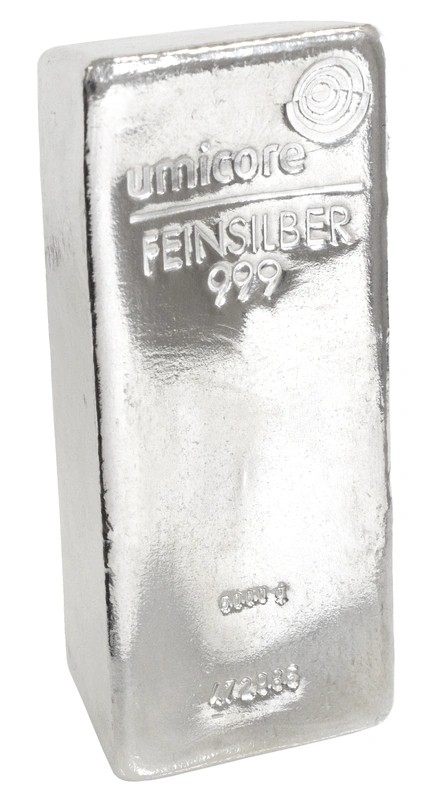 5kg Silver Bar Umicore