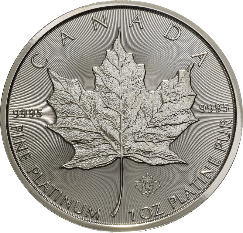 1oz Platinum Maple Best Value