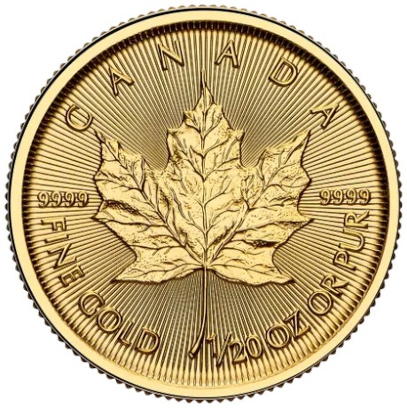 2025 1/20oz Canadian Maple Leaf Gold Coin