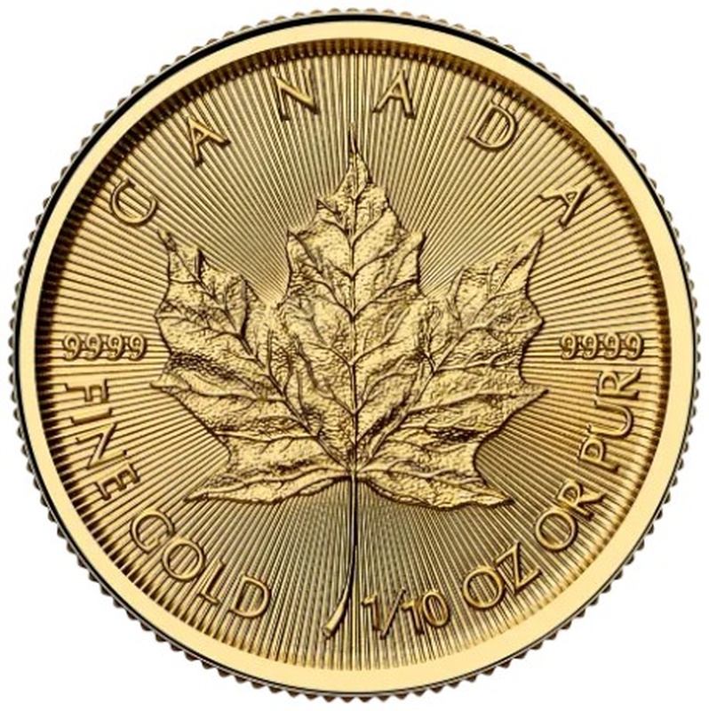 2025 1/10oz Canadian Maple Leaf Gold Coin