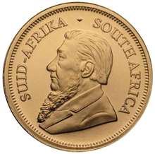 Moeda de Ouro Krugerrand de Quarto de Onça de 2023