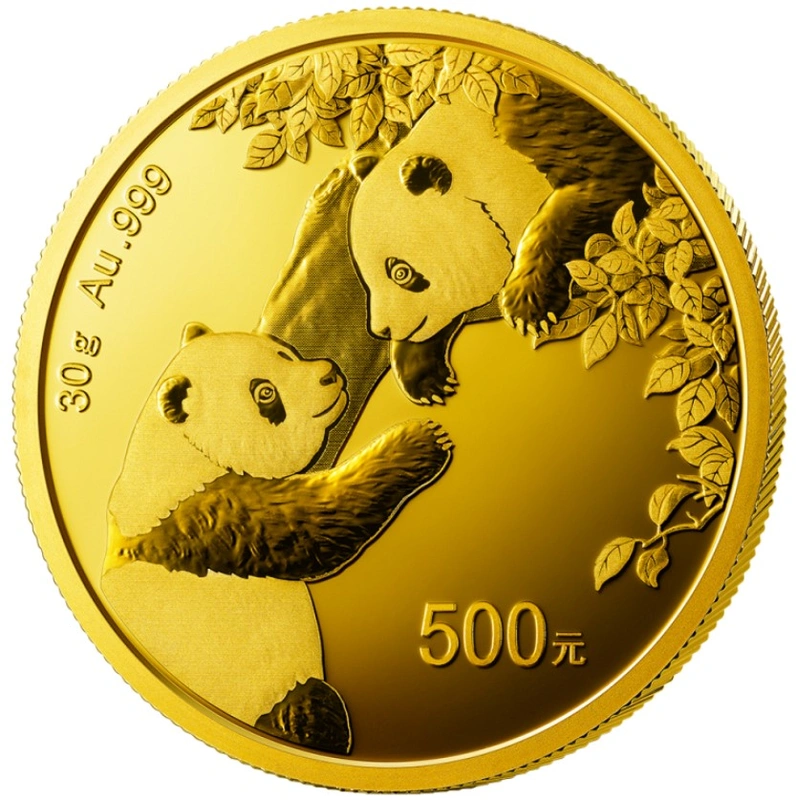 2023 30g Gold Chinese Panda Coin