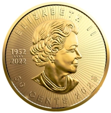 25 x 1 moedas de ouro MapleGram  2023