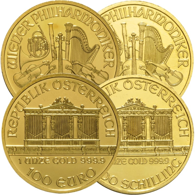 1oz Austrian Gold Philharmonic Coin Best Value