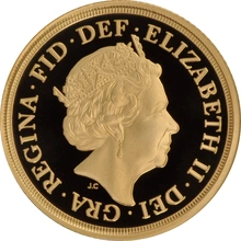 Soberano de Ouro Proof de 2019 - Isabel II Quinto Retrato - NGC PF70