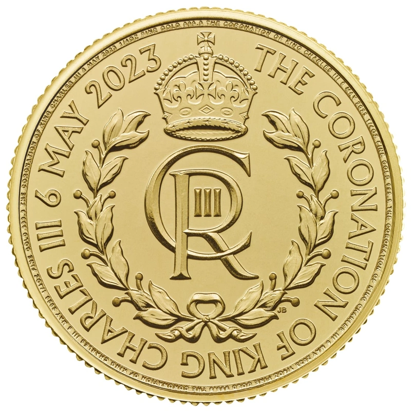 2023 Coronation £25 Quarter Ounce Gold Coin