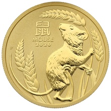 1oz Moeda de ouro da Série Lunar da Casa da Moeda de Perth "Melhor Valor"