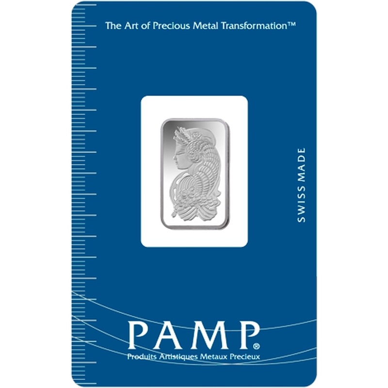 PAMP 5 Gram Silver Bar Minted