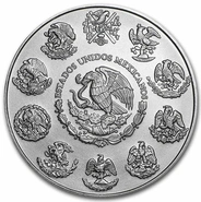 Moeda de Prata de 1oz da Liberdade Mexicana de 2023