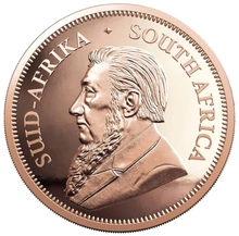 Moeda de Ouro Krugerrand de 1 Onça 2022