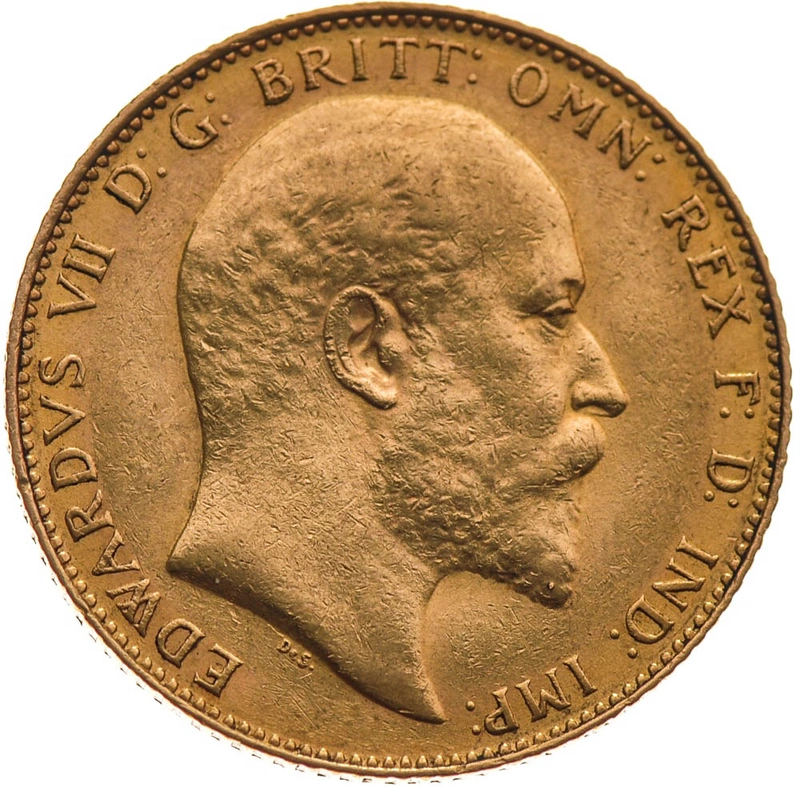 Gold Sovereign - King Edward VII