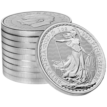 Moeda de Prata Britânia de 1oz de 2025