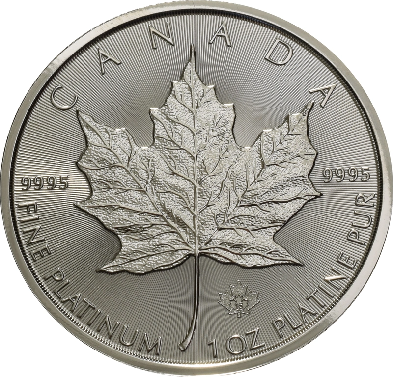 1oz Canadian Maple Leaf Platinum Coin Best Value